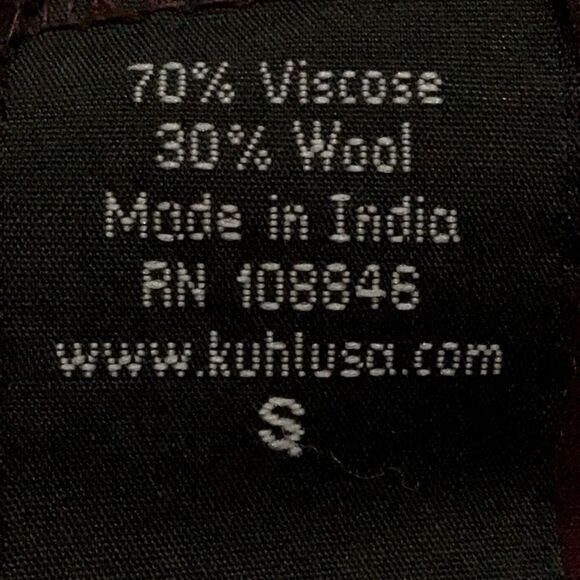 Kuhl Maroon Wool Blend Performance Base Layer Long Sleeve Pullover Shirt - Picture 15 of 15